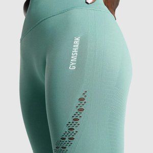 Gymshark Energy Seamless Leggings Light Green- Size Small